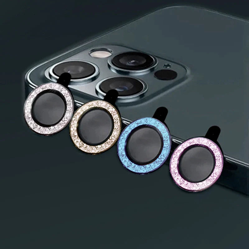 Protector para Cámara con Acabado Brillante y Vidrio Templado Premium Iphone 13 pro