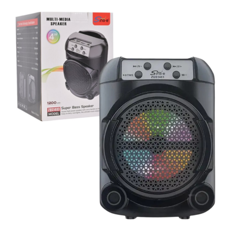 Parlante Inalámbrico Bluetooth ZQS-1483