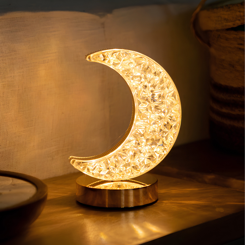 Lampara Velador Luna/Estrella Mesa Decorativa