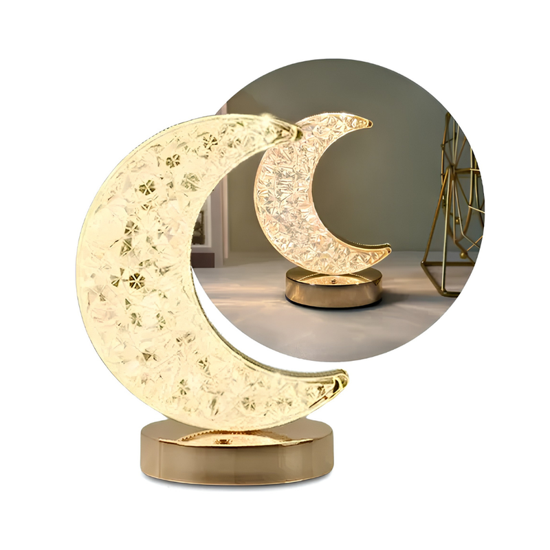 Lampara Velador Luna/Estrella Mesa Decorativa