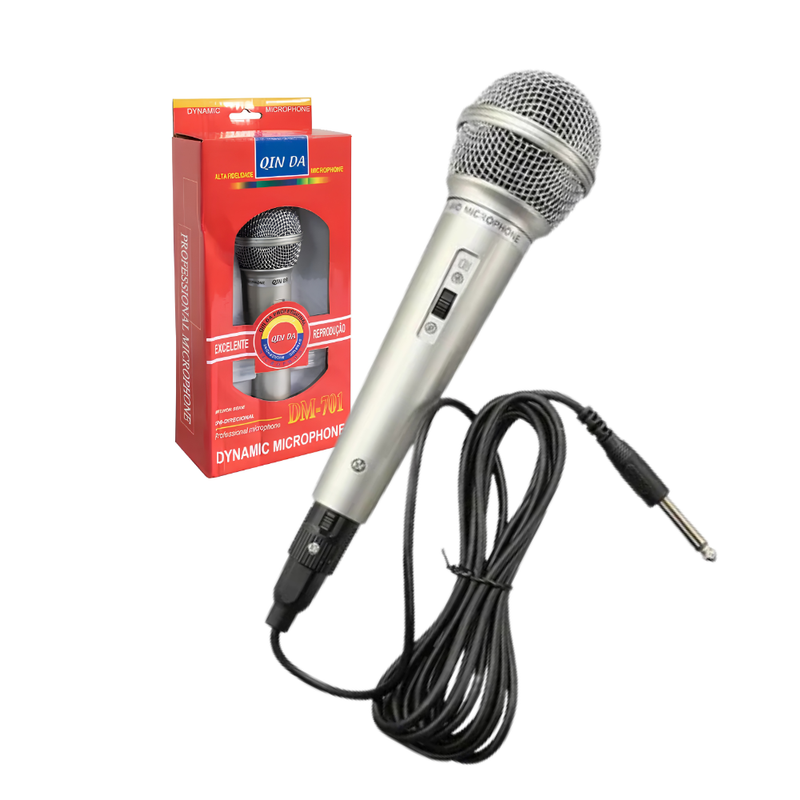 Micrófono con Cable Dynamic Profesional 2.5m