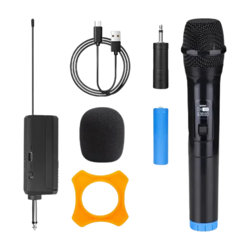 Micrófono Inalámbrico Profesional con Antena/Receptor