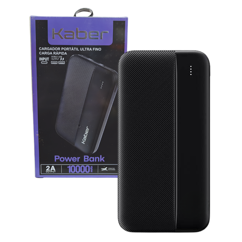 Powerbank Cargador Portátil 10000mah Kaber
