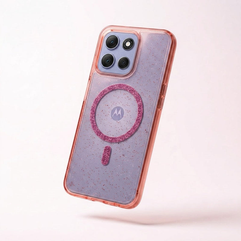Fundas Magsafe Con Brillo Motorola G86