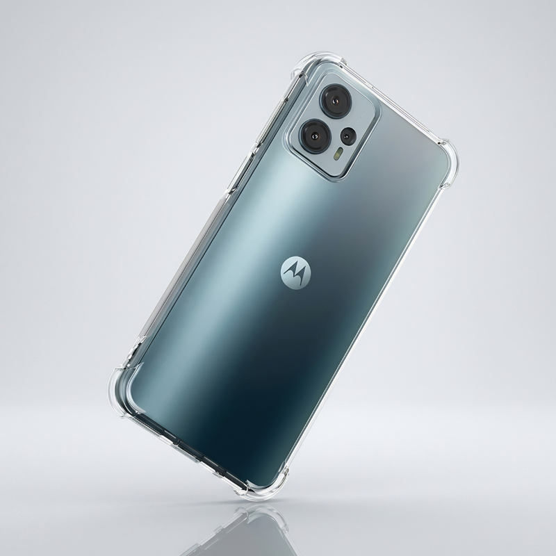 Funda Transparente Antishock Motorola G73