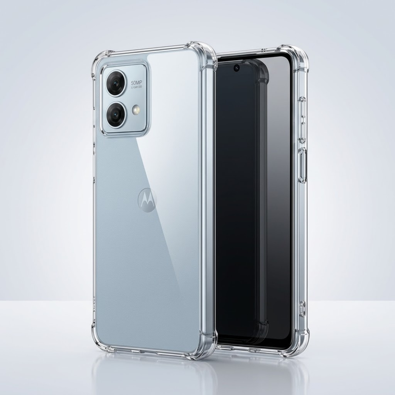 Funda Transparente Antishock Motorola G84