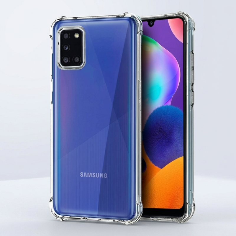 Funda Transparente Antishock Samsung A31