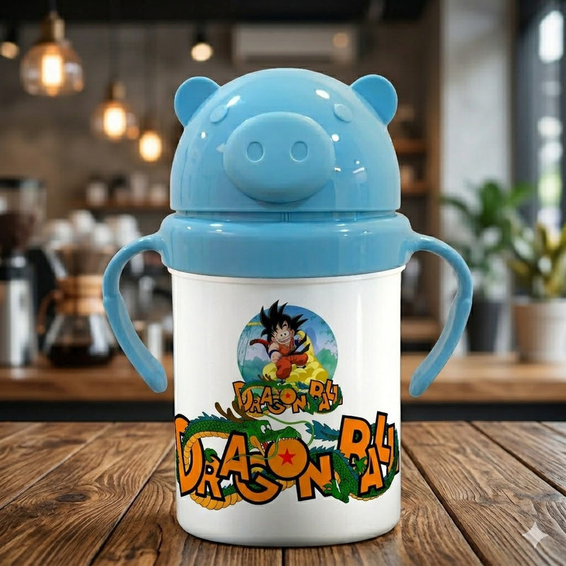 Jarro Térmico con Tapa de Osito Personalizado • El Regalo Más Tierno • Calidad Premium
