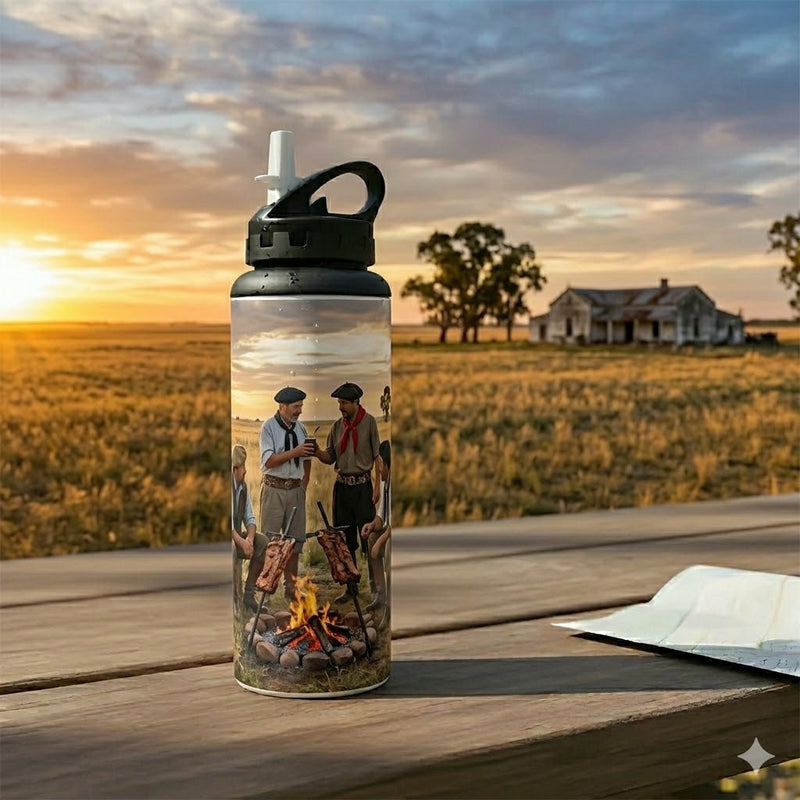 Tu Botella Deportiva Única: Hoppy Personalizado con Calidad de Impresión Premium