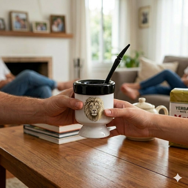 Mate con Accesorio Personalizado de Polímero
