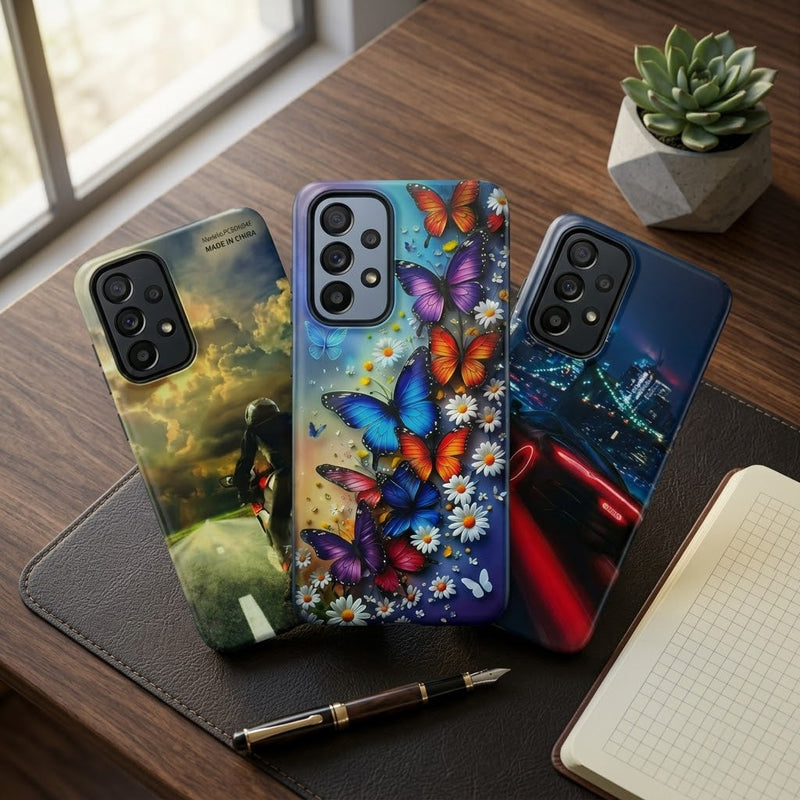 Funda Reforzada con Diseño para Samsung A30