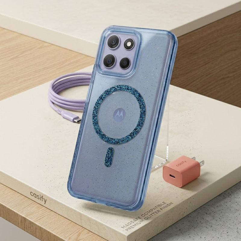 Fundas Magsafe Con Brillo Motorola G56