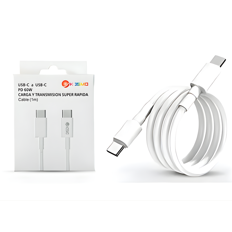 Cable USB-C Kosmo 60W (Tipo C)
