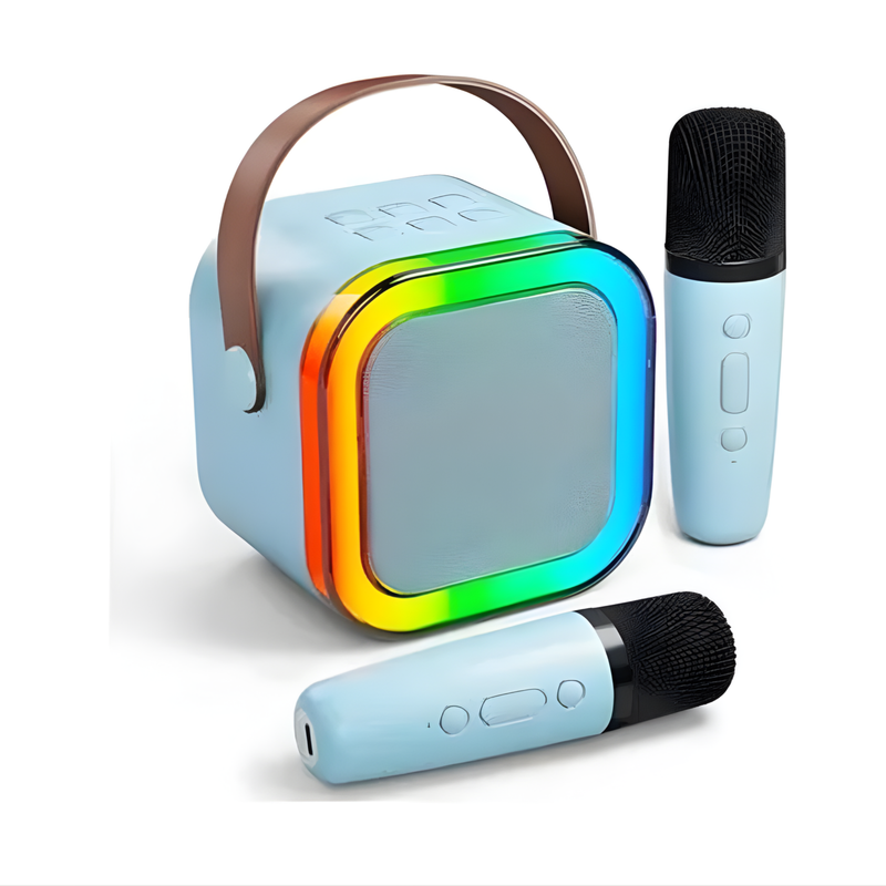 Parlante Rgb 6W Con Micrófono Para Karaoke – K12