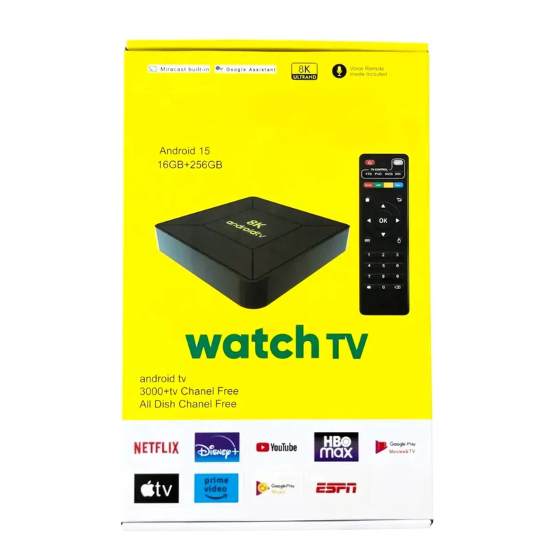 Convertidor Watch TV Box 8K Android-15
