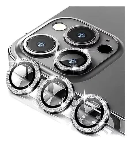Protector para Cámara con Acabado Brillante y Vidrio Templado Premium Iphone 15 pro max