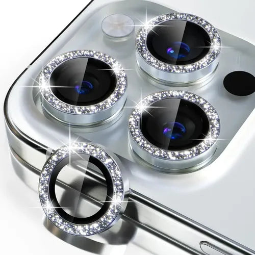 Protector para Cámara con Acabado Brillante y Vidrio Templado Premium Iphone 13 pro max
