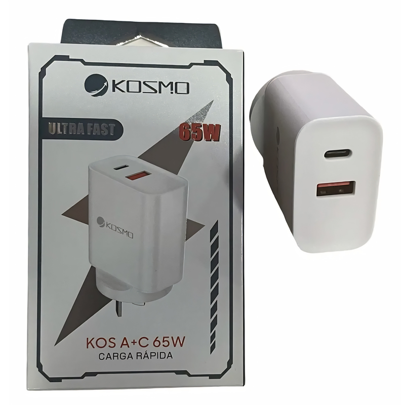 Cabezal Kosmo 65W (USB+C) Cabezal Kosmo 65W (USB+C)