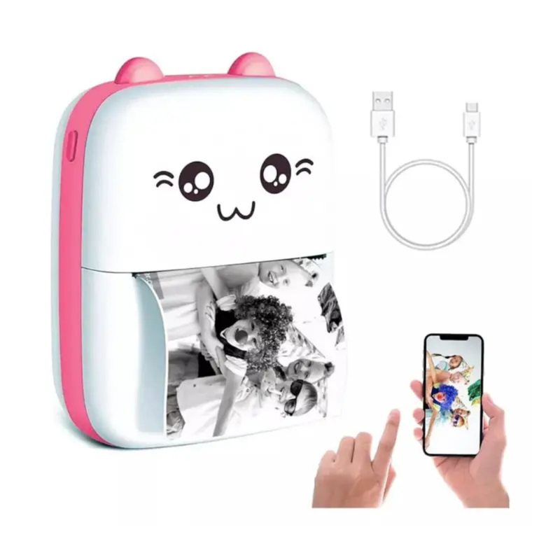 Mini Impresora Térmica Inalámbrica Portátil
