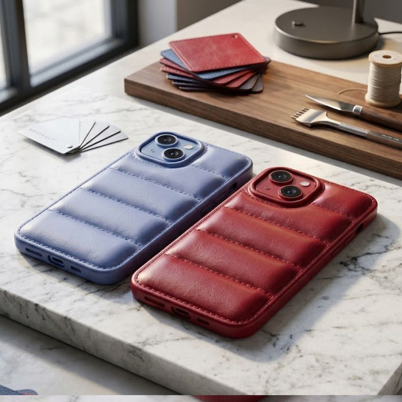 Funda Siliconada Puffer Soft para iPhone 15