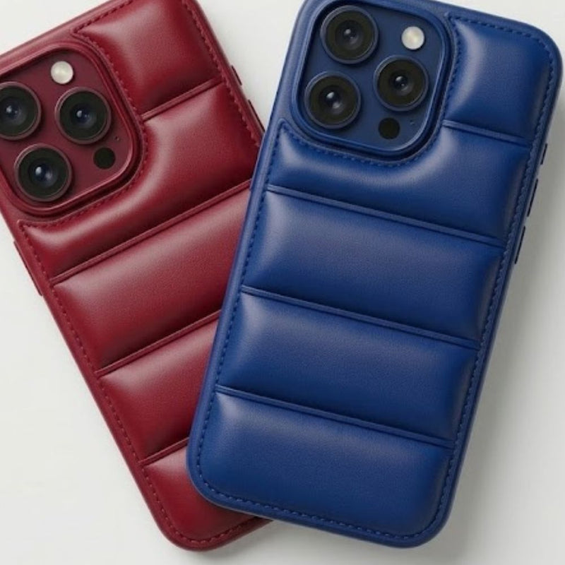 Funda Siliconada Puffer Soft para iPhone 16 Pro