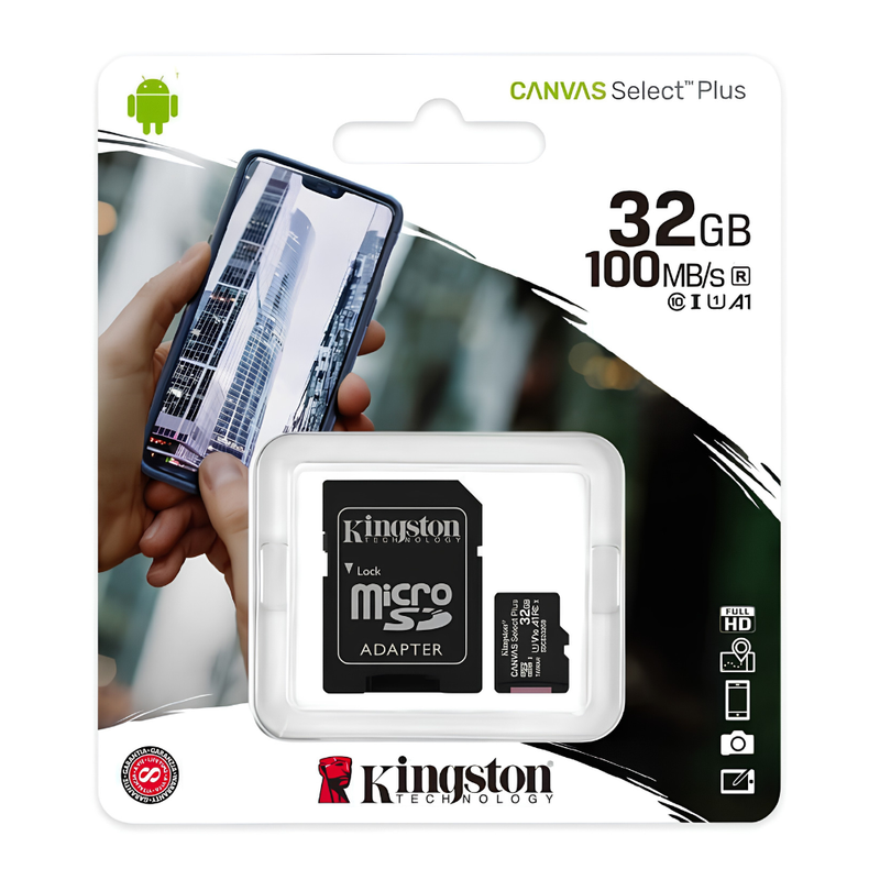 Tarjeta de Memoria MicroSD 32gb Kingston
