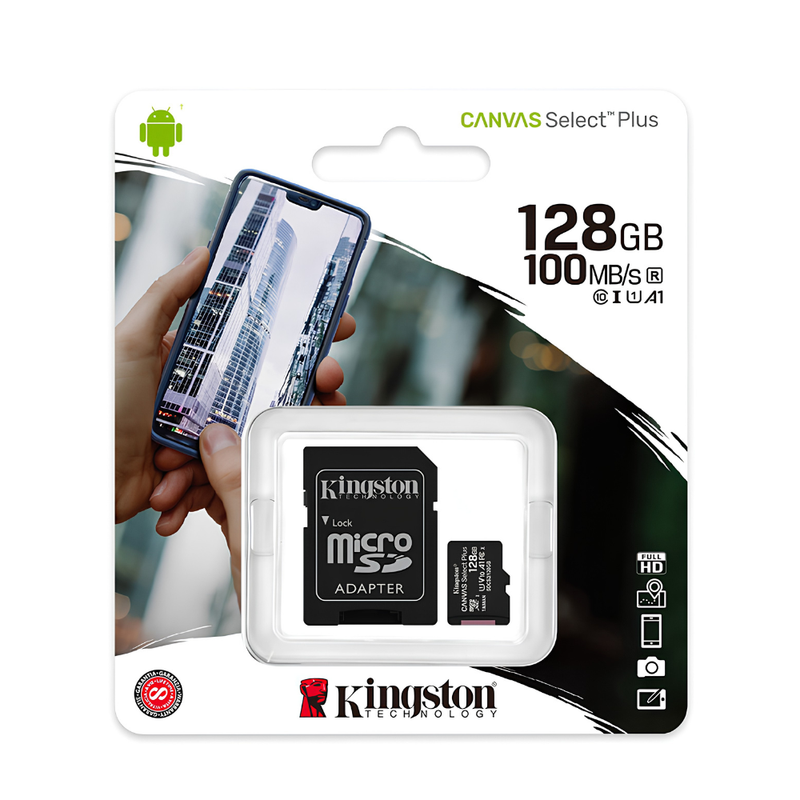 Tarjeta de Memoria MicroSD 128gb Kingston