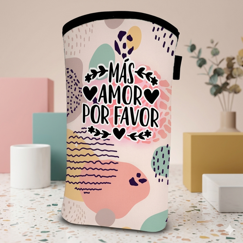funda Acolchado Anti-Golpes para Celular con Tu Diseño - Protección Impermeable y Flexible