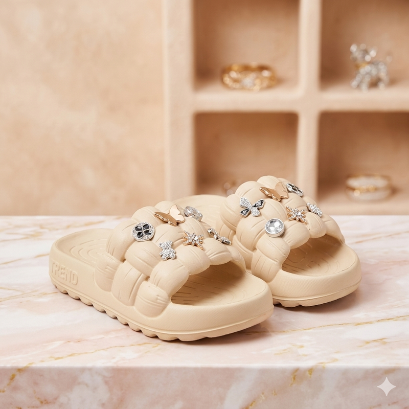Ojotas Puffer  – Acolchadas, Súper Livianas y Confortables para Todo el Día