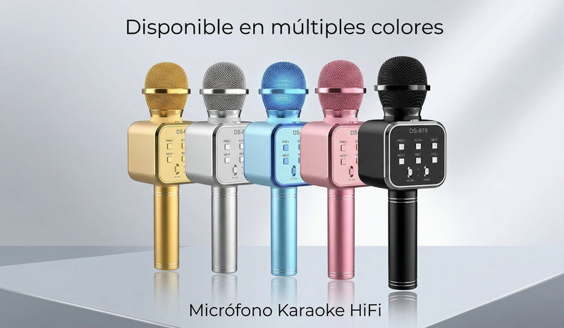 Micrófono Karaoke Premium HiFi