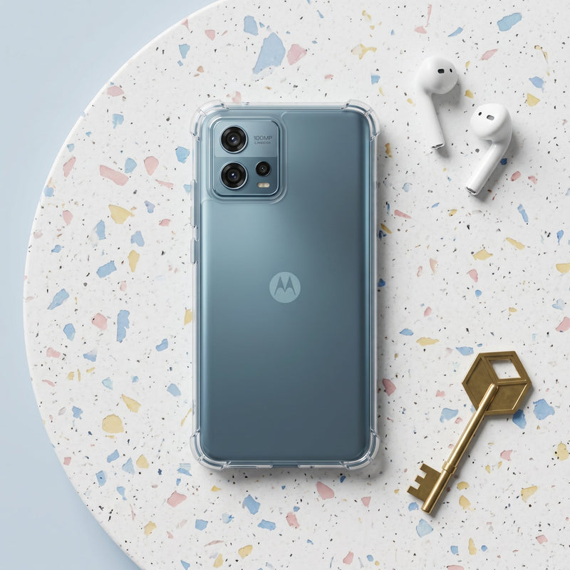 Funda Transparente Antishock Motorola G72