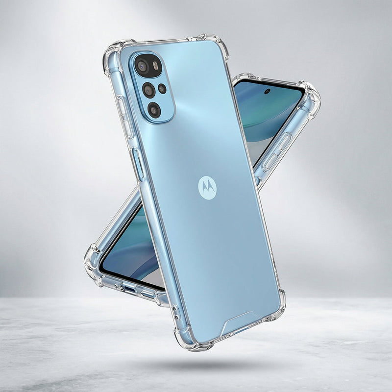 Funda Transparente Antishock Motorola E32