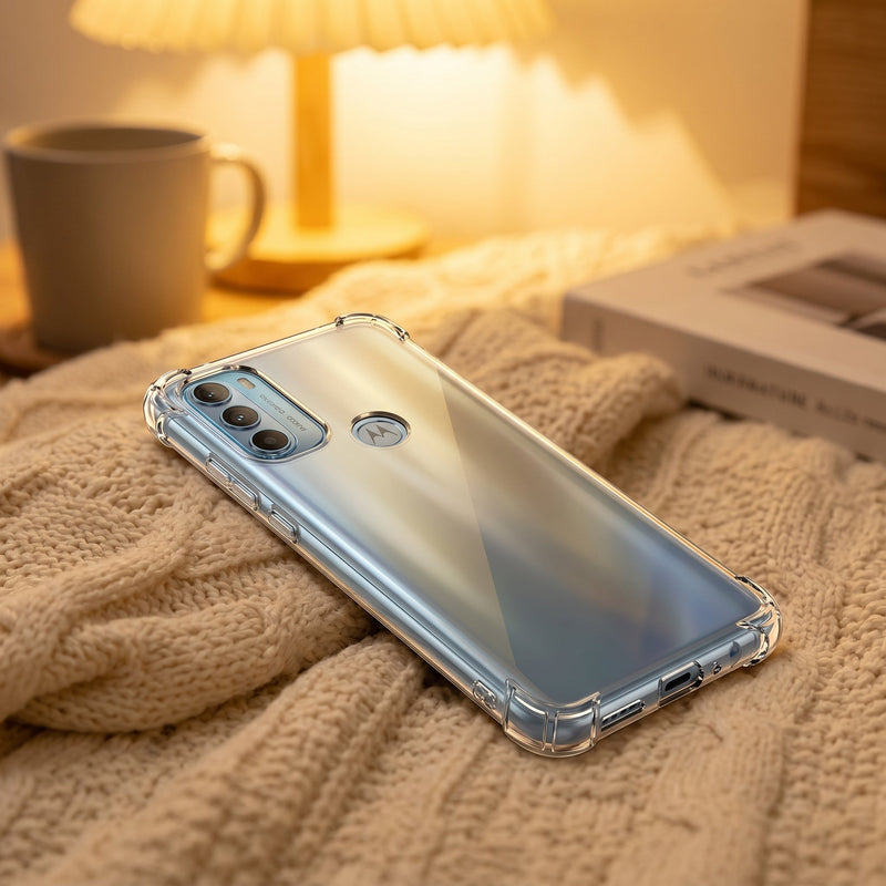 Funda Transparente Antishock Motorola G71