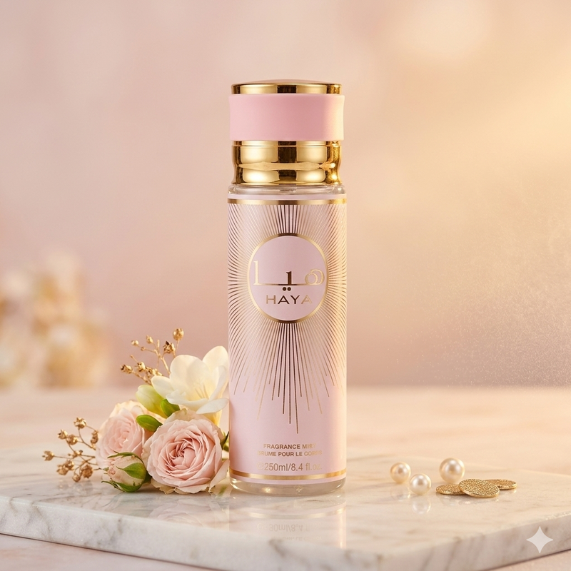 Perfume Body Splash Haya de Lattafa 250 ml