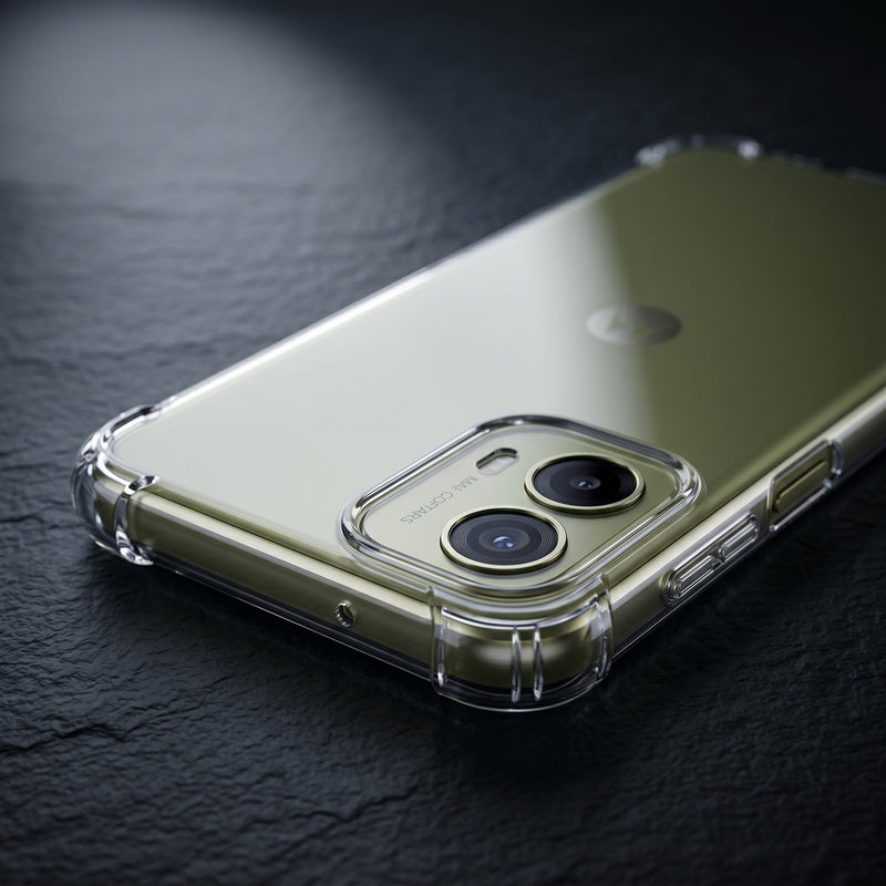 Funda Transparente Antishock Motorola G45