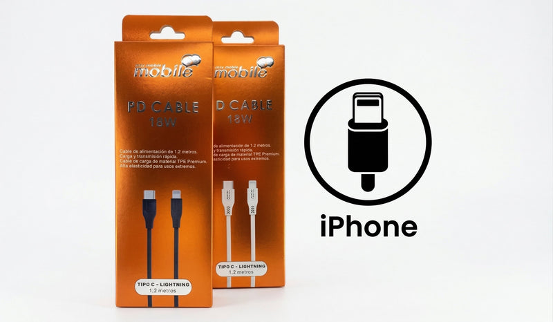 Cable Mobile C a Lightning 1.2Mts