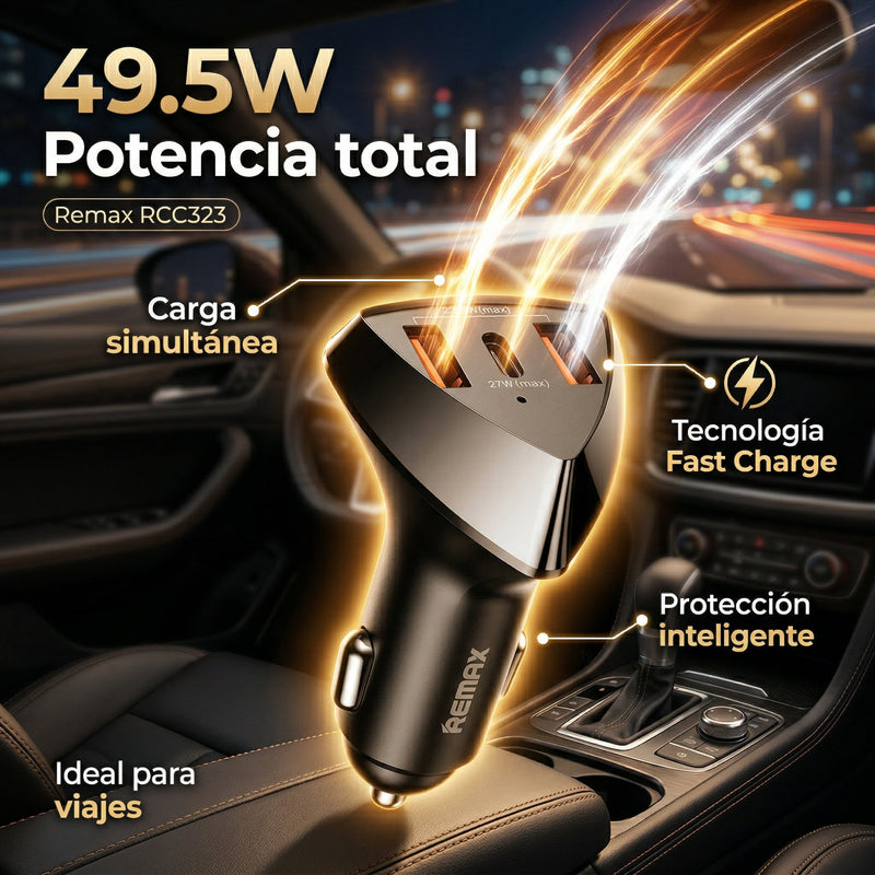 Cabezal Rápido de Auto REMAX RCC323