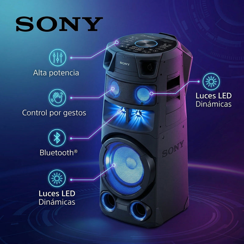 Parlante Bluetooth Sony MHC-V83D