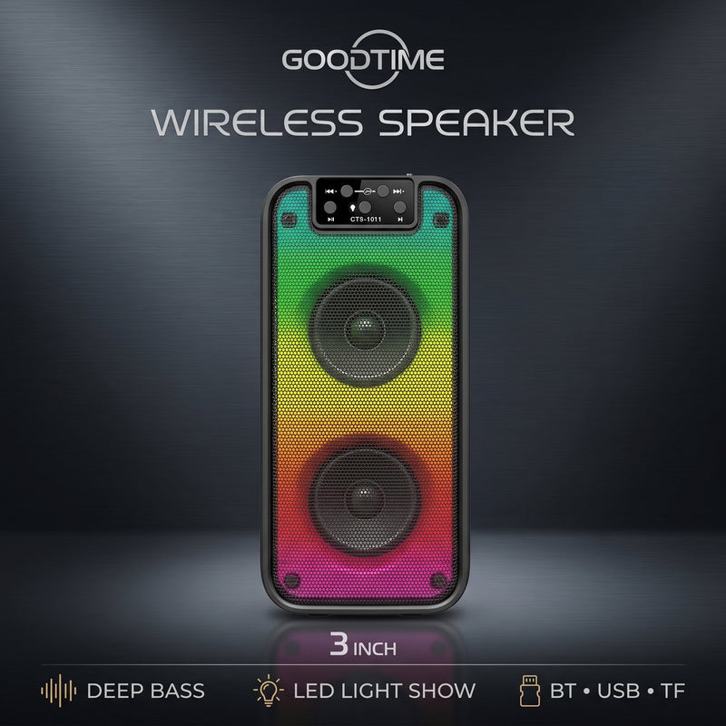 Parlante Inalámbrico Bluetooth 3x2" GTS-1871