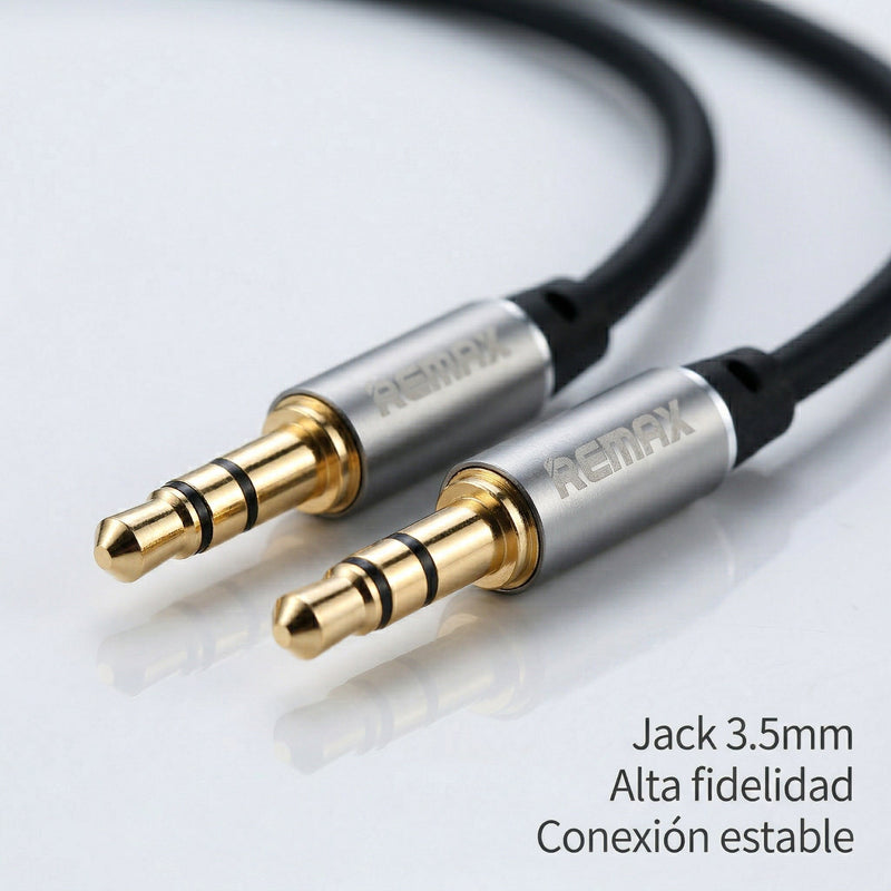 Cable Auxiliar 3.5 REMAX RL-L100 1mt.