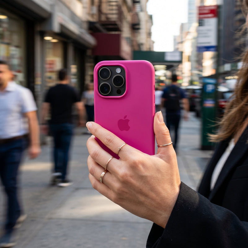 Funda Silicona Original para iPhone 15 PRO MAX