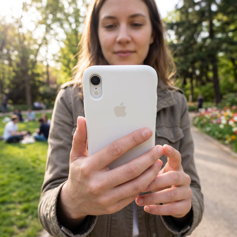 Funda Silicona Original para iPhone XR