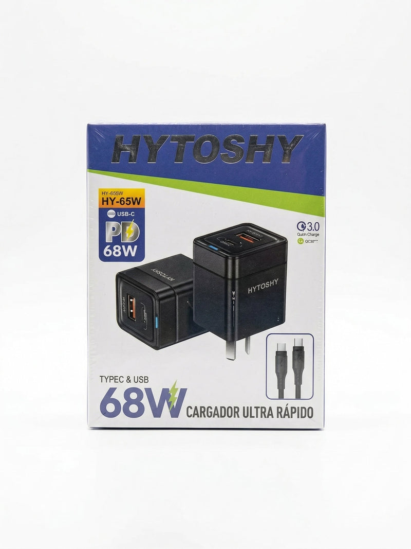 Cargador 68W Carga Rapida HYTOSHI
