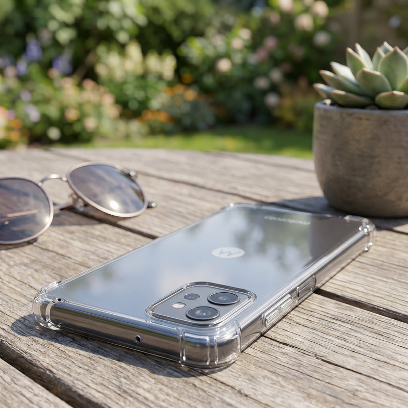 Funda Transparente Antishock Motorola G32