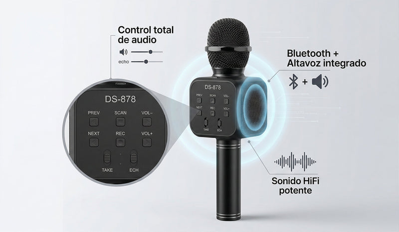 Micrófono Karaoke Premium HiFi