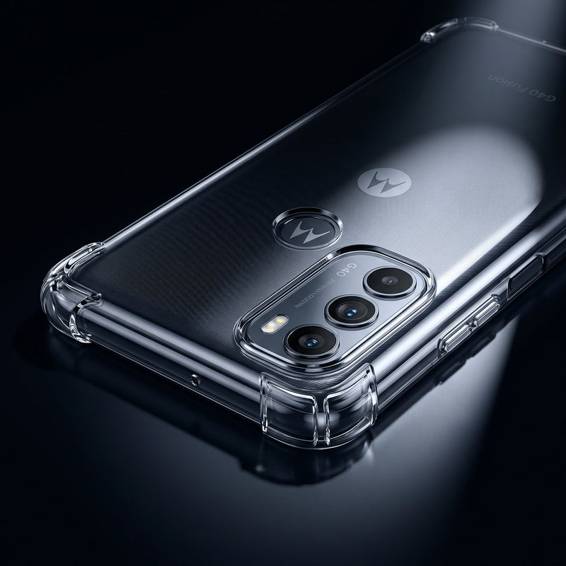 Funda Transparente Antishock Motorola G40