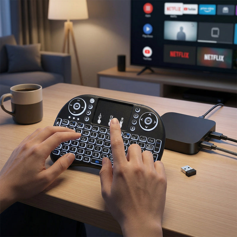 Teclado Mini Retroiluminado SMART