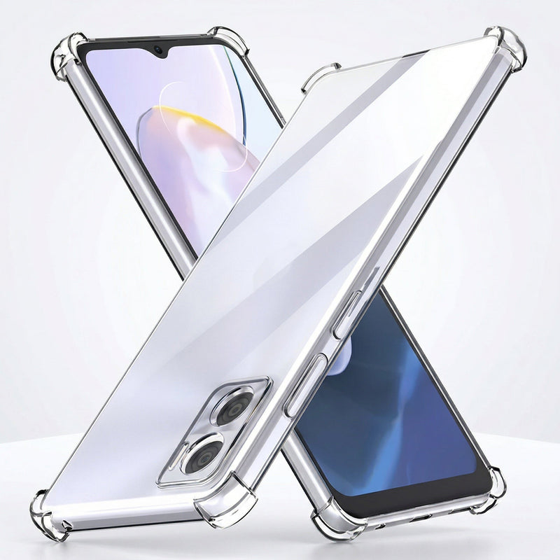 Funda Transparente Antishock Motorola E22