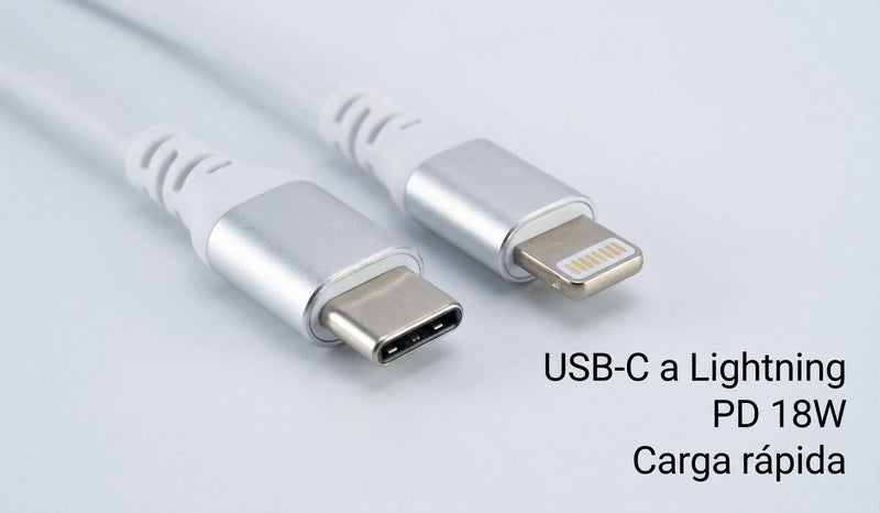 Cable Mobile C a Lightning 1.2Mts
