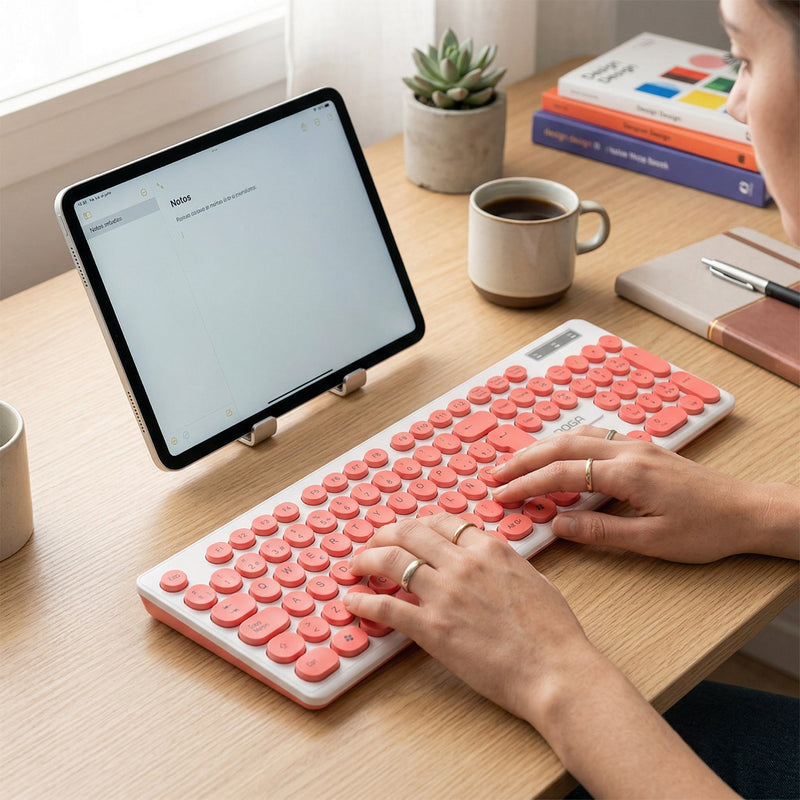 Teclado Inalámbrico NKB-580
